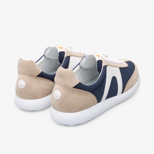 Camper Pelotas XLite Sneakers Herre Beige / Blå / Hvide JTSTOR-569